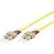 Cable de fibra óptica SC-SC OM5 (optimizado para láser) de 7,5 m