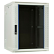 Armario de pared de 22U (inclinable) con puerta de cristal de 600x600x1100 mm (ancho x profundidad x alto)