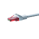 Cable de conexión UTP CAT6 de 2 m, blanco - 100 % cobre