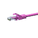 Cable de conexión UTP CAT5e de 5 m, color rosa - CCA
