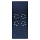 Paquete de ventiladores con 4 ventiladores y termostato adecuado para armarios de servidores de pie con una profundidad de 1200 mm