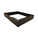 Base para armarios de servidor de 19 pulgadas, 800 x 1200 x 150 mm (ancho x profundidad x alto)