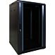 Armario para servidores de 18U con puerta de cristal de 600x600x1000 mm (ancho x profundidad x alto)