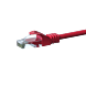 Cable de conexión UTP CAT6 de 1 m, rojo - CCA