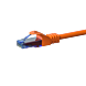 Cable de conexión UTP CAT6a de 7,50 m, color naranja - 100 % cobre