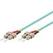 Cable de fibra óptica SC-SC OM3 de 15 m