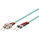 Cable de fibra óptica SC-ST OM3 de 7 m