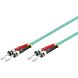 Cable de fibra óptica ST-ST OM3 de 3 m