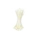 Bridas para cables de 140 mm, color natural - 100 unidades