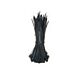 Bridas para cables de 360 mm, color negro - 100 unidades