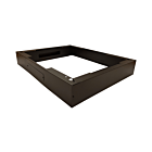 Base para armarios de servidor de 19 pulgadas, 600 x 1000 x 150 mm (ancho x profundidad x alto)