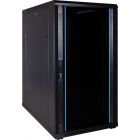 Armario para servidores de 22U con puerta de cristal de 600x1000x1200 mm (ancho x profundidad x alto)