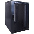 Armario para servidores de 18U con puerta perforada de 600x800x1000 mm (ancho x profundidad x alto)