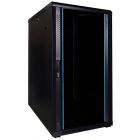 Armario para servidores de 22U con puerta de cristal de 600x800x1200 mm (ancho x profundidad x alto)