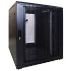 Armario para servidores de 18U con puerta perforada de 800x1000x1000 mm (ancho x profundidad x alto)