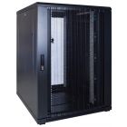 Armario para servidores de 22U con puerta perforada de 800x1000x1200 mm (ancho x profundidad x alto)