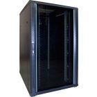 Armario para servidores de 27U con puerta de cristal de 800x1000x1400 mm (ancho x profundidad x alto)