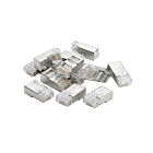 Conector DANICOM FTP CAT6 RJ45 - para núcleo sólido - 10 unidades