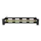 Carril DIN 2U para racks de 19 pulgadas - profundidad ajustable