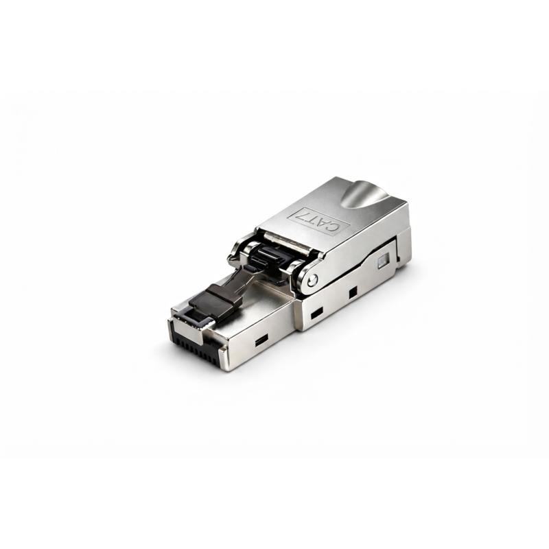Conector RJ45 sin herramientas DANICOM S/FTP CAT7 - para núcleo sólido