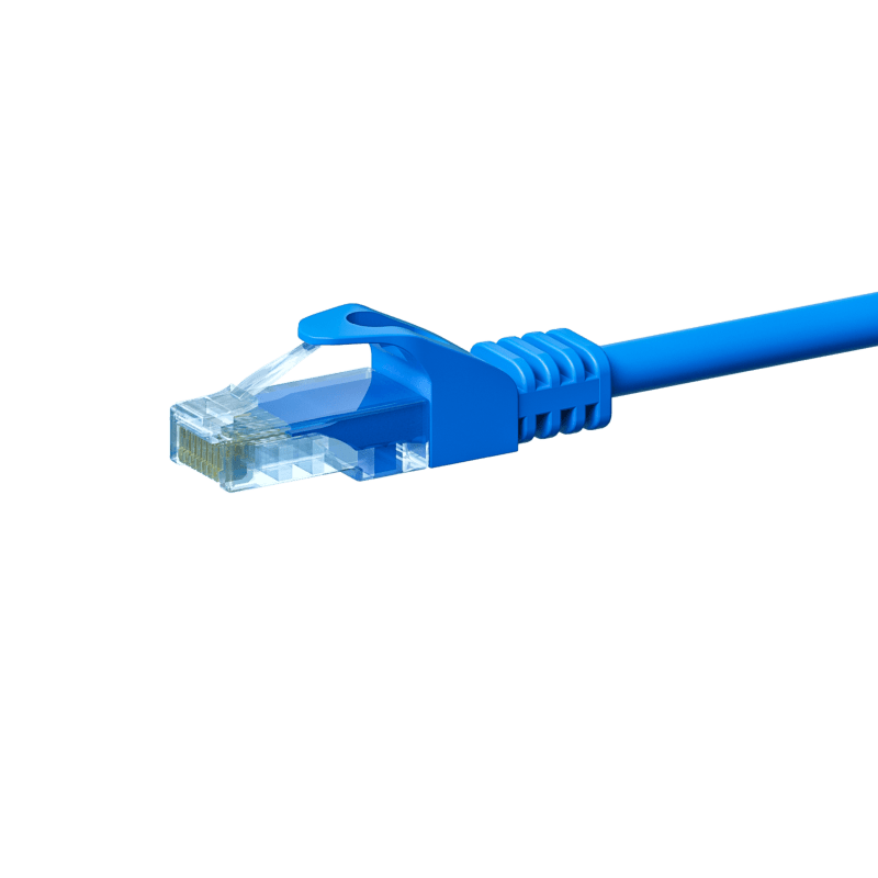 Cable de conexión UTP CAT5e de 20 m, azul - CCA