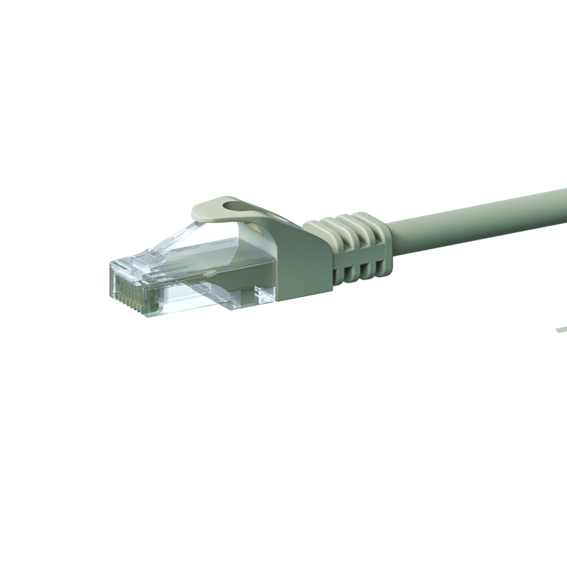 Cable de conexión UTP CAT6 de 3 m, gris - CCA