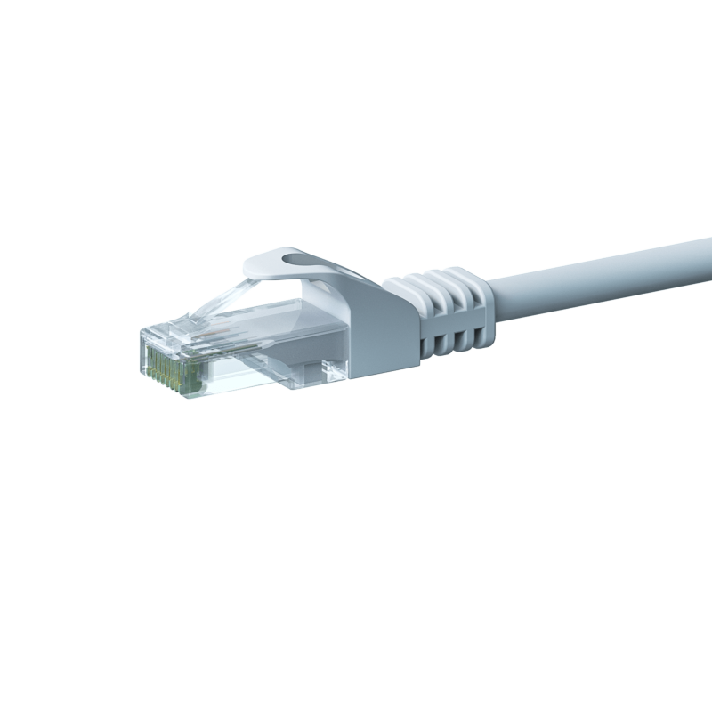 Cable de conexión UTP CAT6 de 20 m, blanco - CCA