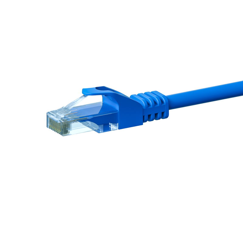 Cable de conexión UTP CAT6 de 20 m, azul - CCA