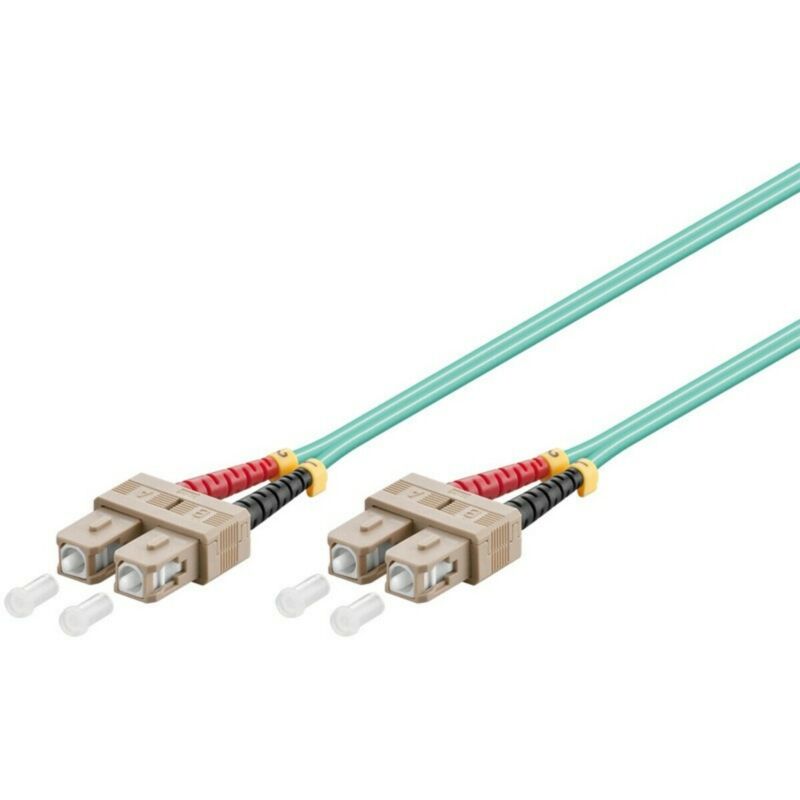 Cable de fibra óptica SC-SC OM3 de 15 m