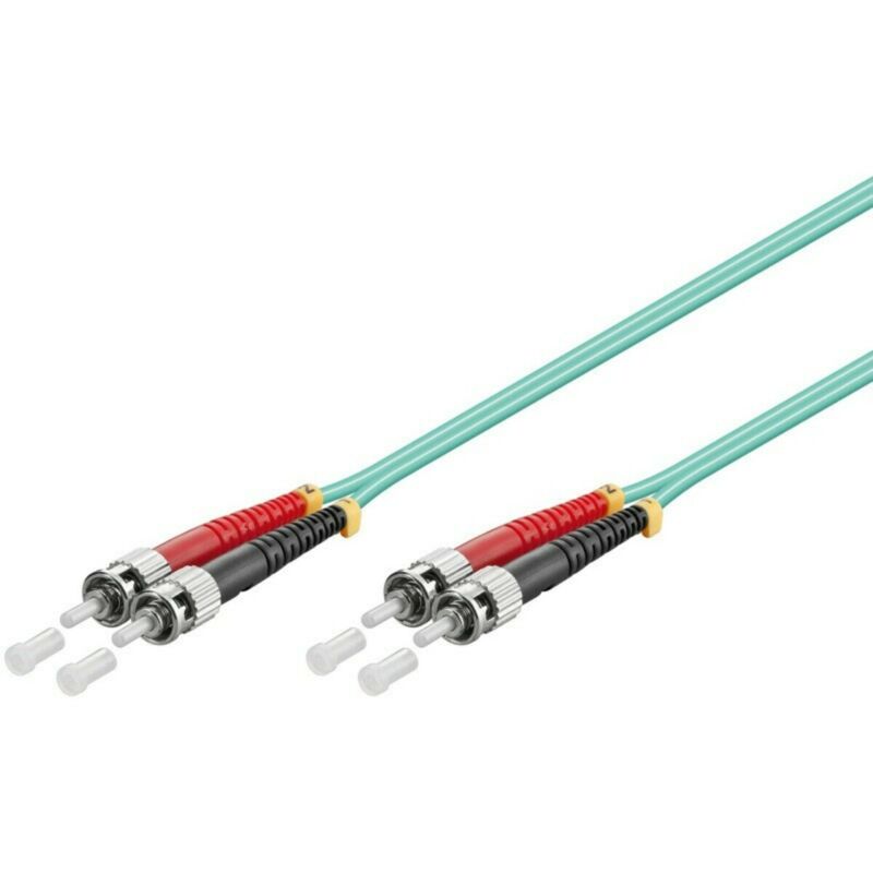 Cable de fibra óptica ST-ST OM3 de 3 m