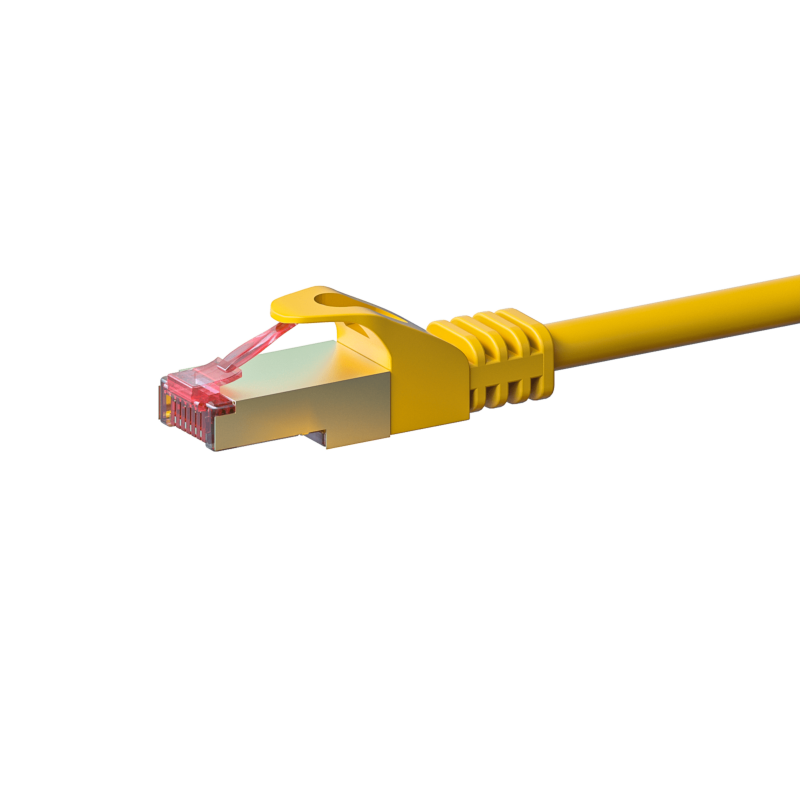 Cable de conexión CAT6 S/FTP (PIMF) de 5 m, color amarillo