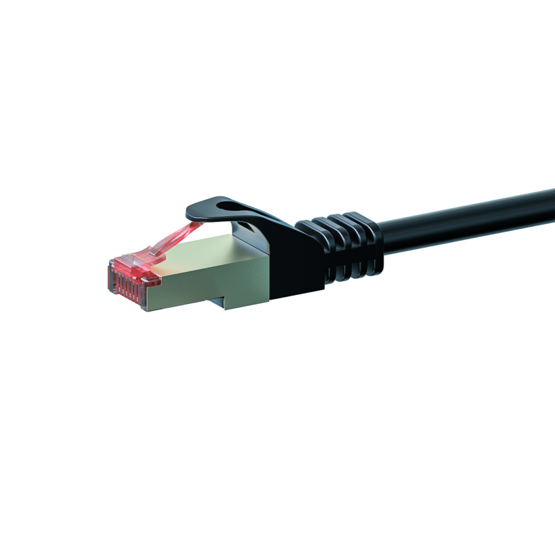 Cable de conexión CAT6 S/FTP (PIMF) de 5 m, color negro