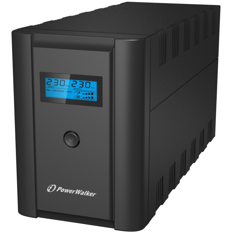 Sistema de alimentación ininterrumpida (UPS) PowerWalker Line-Interactive de 2200 VA-L