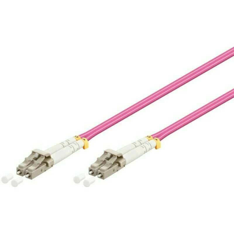 Cable de fibra óptica LC-LC OM4 de 0,50 m