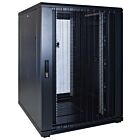 Armario para servidores de 22U con puerta perforada de 800x1000x1200 mm (ancho x profundidad x alto)