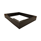 Base para armarios de servidor de 19 pulgadas, 600 x 800 x 150 mm (ancho x profundidad x alto)