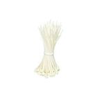 Bridas para cables de 100 mm, color natural - 100 unidades
