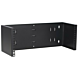 Soporte de montaje en pared 4U - 180 mm de profundidad
