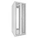 Armario de servidor blanco de 47U con puertas delanteras y traseras dobles perforadas 800x800x2200mm (AnxFxAl)