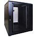 Armario para miniservidor de 12U con puerta perforada de 800x1200x720 mm (ancho x profundidad x alto)