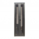 Armario para servidores de 47U con puertas frontales y traseras doblemente perforadas de 600x800x2200 mm (ancho x profundidad x alto).