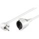 Cable de alimentación Schuko de 10 m, blanco
