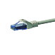 Cable de conexión UTP CAT6a de 1 m, gris - 100 % cobre
