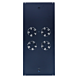 Paquete de ventiladores con 4 ventiladores y termostato adecuado para armarios de servidores de pie con una profundidad de 1200 mm