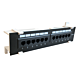 Panel de conexión UTP CAT5e para montaje en pared - 12 puertos