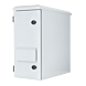 Armario de pared exterior de 6U para montaje vertical IP55 - 600x280x600 mm (Ancho x Profundidad x Alto)