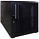 Armario para miniservidor de 12U con puerta perforada de 600x1200x720 mm (ancho x profundidad x alto)