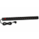 Regleta de enchufes de 15 tomas para montaje vertical - Con toma de tierra