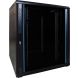 Armario para servidores de 18U con puerta de cristal de 800x800x1000 mm (ancho x profundidad x alto)