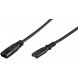 Cable de alimentación C7 a C8 de 2 m, color negro